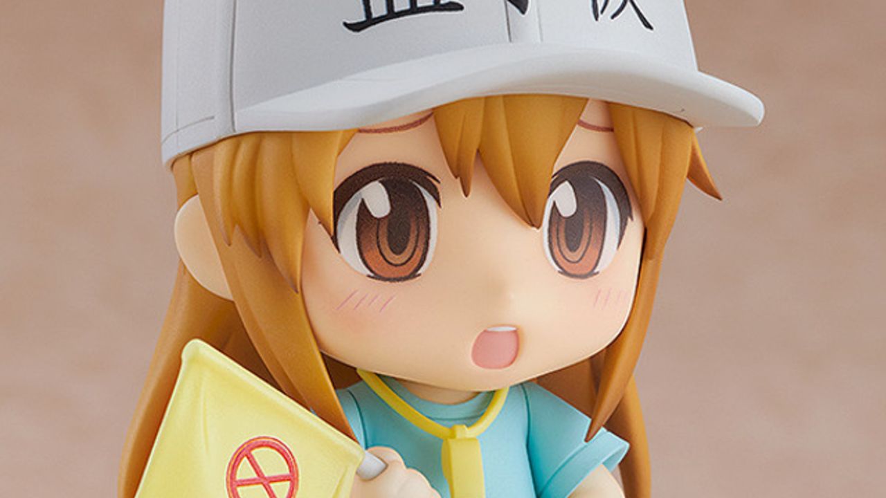 あのね！あのね！『はたらく細胞』血小板がねんどろいどになって登場したの！通行止めの旗も付属するの！