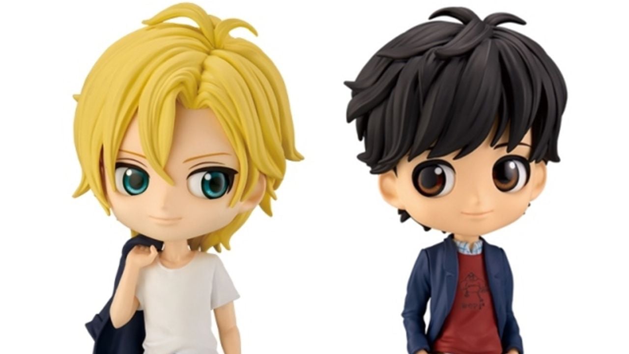 『BANANA FISH』大きな瞳にふんわりほっぺの「アッシュ＆英二」が愛らしいフィギュアになって登場！