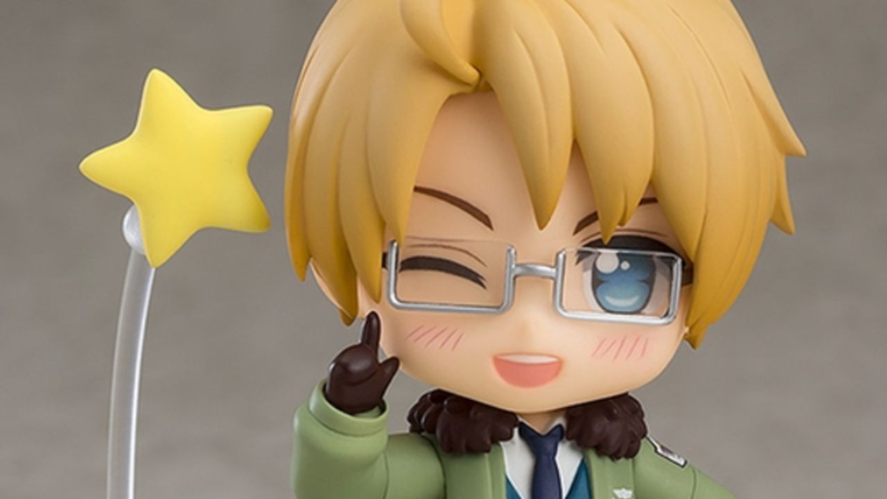 『ヘタリア』パワフルで元気なヒーロー「アメリカ」がねんどろいど化！ハンバーガー＆コーラ、宇宙人も付属