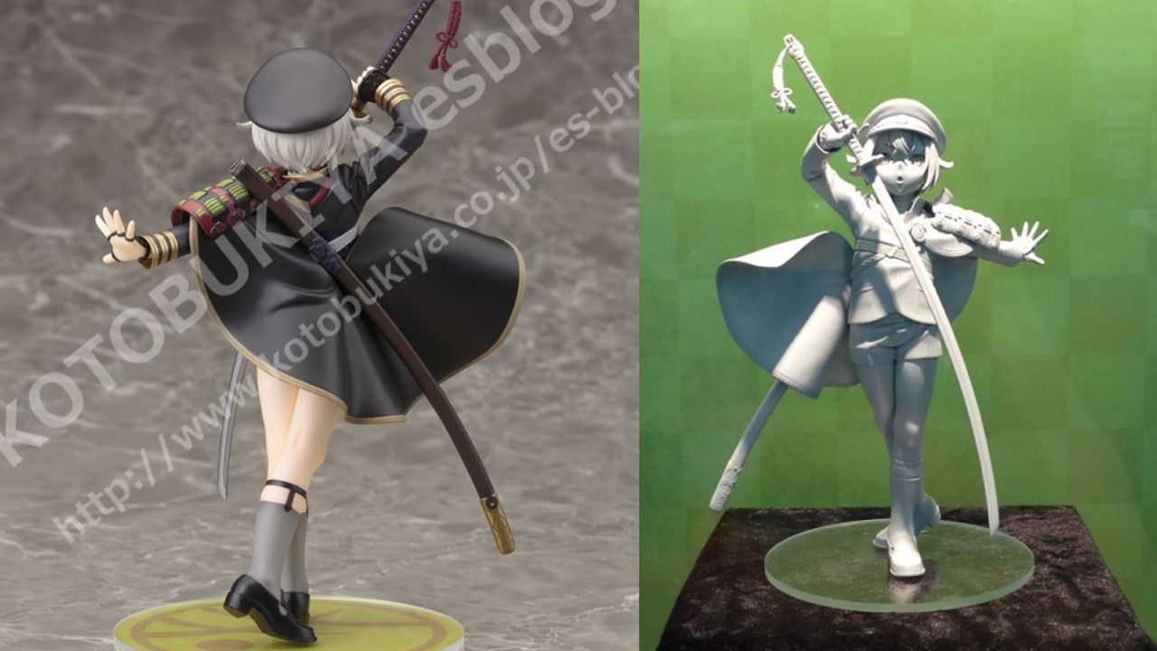 『刀剣乱舞』蛍丸フィギュアの彩色見本一部公開！後ろ姿だけでも美しい…！