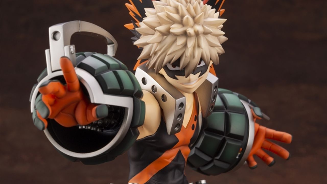 『ヒロアカ』爆豪勝己が1/8スケールフィギュアになって登場！ヴィランに立ち向かう一瞬の姿を立体化！