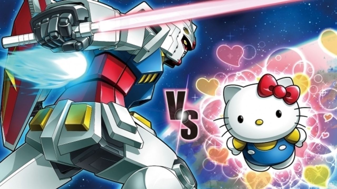 ハローキティvsガンダム！？国民的キャラクター同士が対決するファン参加型のプロジェクト始動！