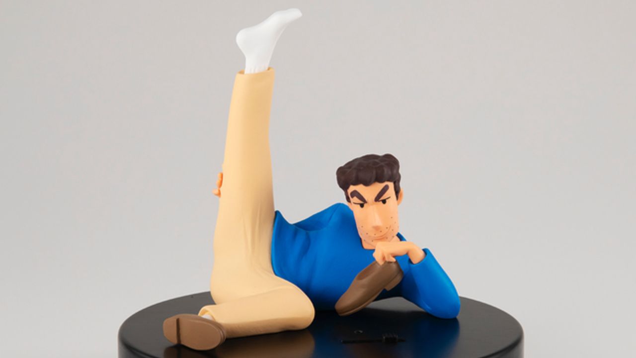 かなり臭うフィギュア「日本一足が臭いサラリーマン 野原ひろし」フィギュアが登場！臭い玉で足の臭さを再現！