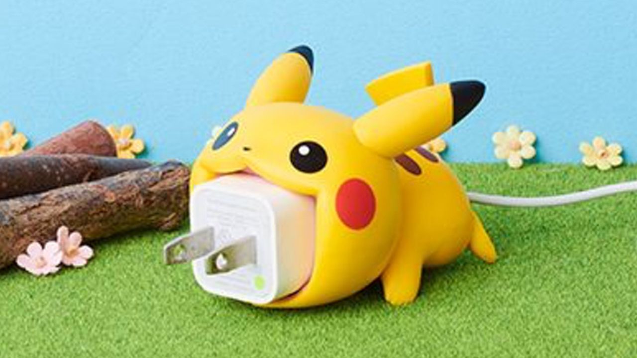 『ポケモン』ガブッと咥えて断線を防止！ケーブルバイトのビッグサイズにピカチュウが新登場！