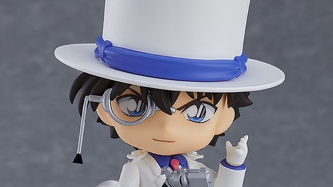 『名探偵コナン』怪盗キッドがねんどろいどになって可愛く華麗に登場！シルクハットは着脱可能、トランプ銃など小物も付属