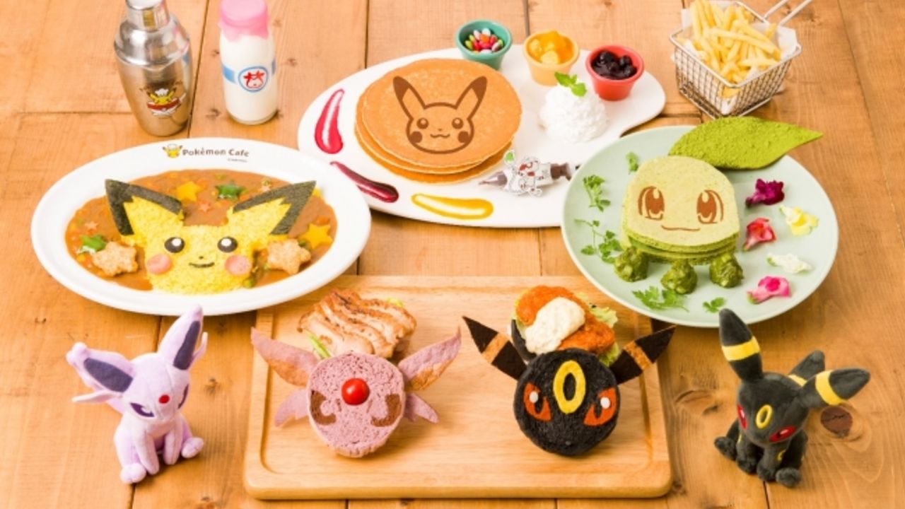 エーフィ＆ブラッキーのメニューは時間帯で変化「ポケモンカフェ」新メニューを6月から期間限定で販売！