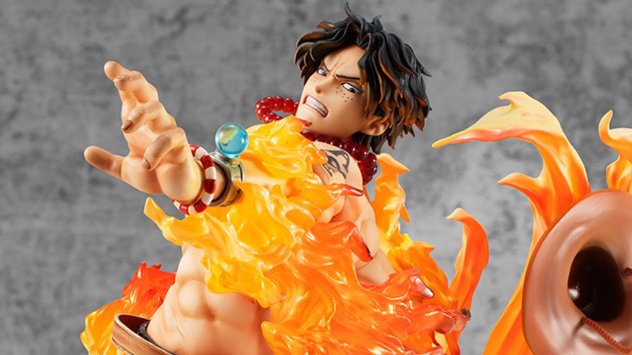 『ONE PIECE』エースが炎を纏い攻撃を繰り出す瞬間を立体化！ハイクオリティフィギュアが登場！