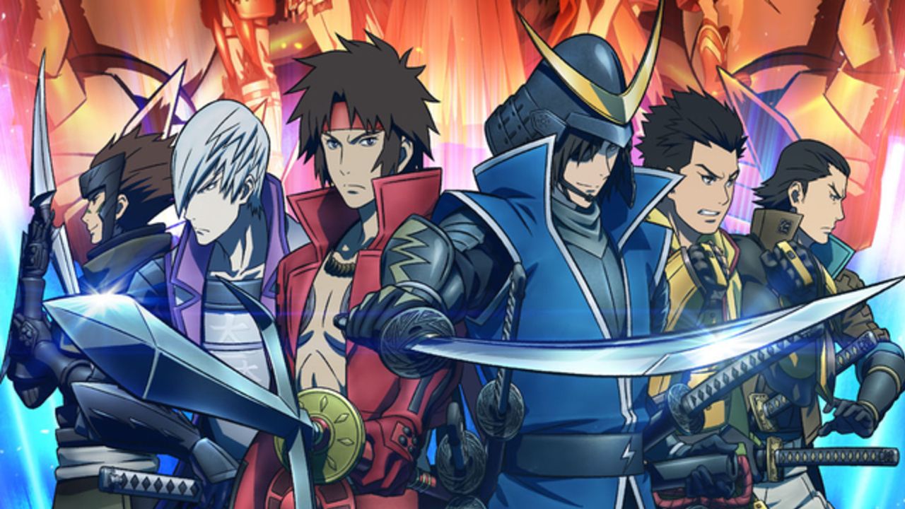 アプリ『戦国BASARA バトパ』PVの未公開カット＆描き下ろしアニメビジュアル公開！武将4人とド派手なバサラ技の紹介も