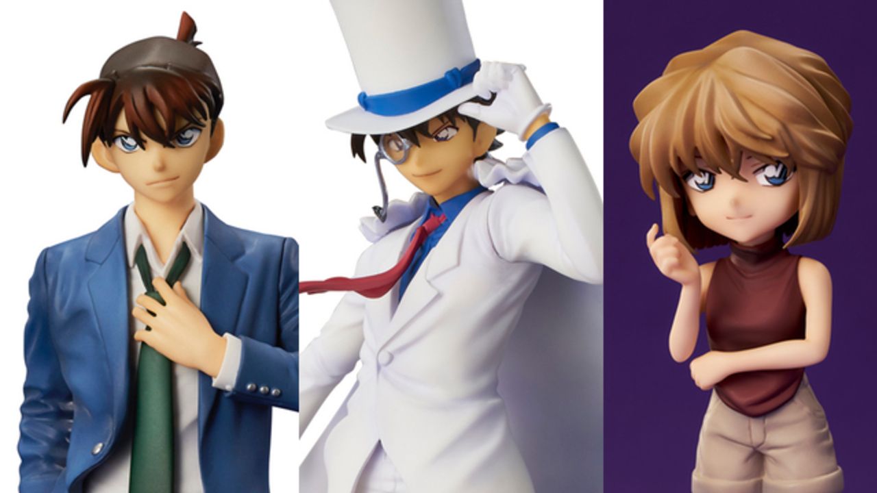 『名探偵コナン』怪盗キッドの凛々しい立ち姿を立体化！完成品フィギュア予約スタート＆工藤新一・灰原哀再販決定