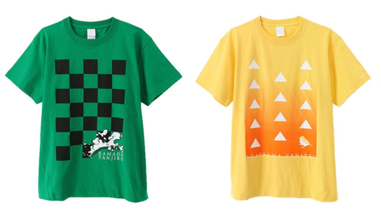 『鬼滅の刃』竈門炭治郎・我妻善逸ら4種の「デザインTシャツ」新登場！様々なシーンで着用できる優れもの