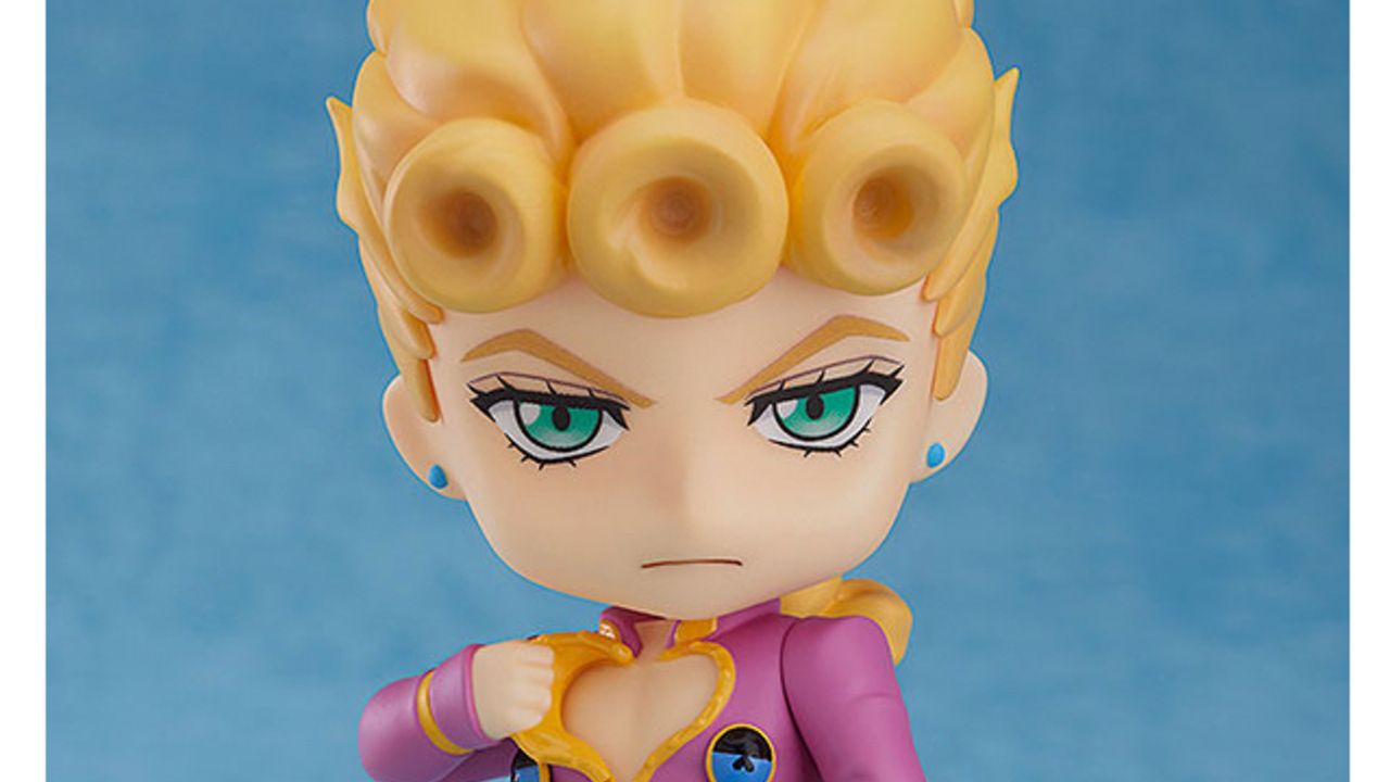 『ジョジョ 黄金の風』ジョルノがねんどろいど化！「無駄無駄顔」「微笑み顔」も付属