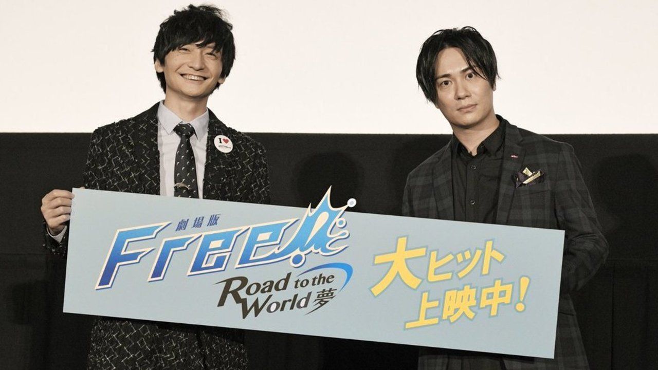 『Free!RW』各映画サイト初日満足度１位を獲得し２冠を達成！島崎信長さん＆鈴木達央さん登壇の舞台挨拶写真も到着