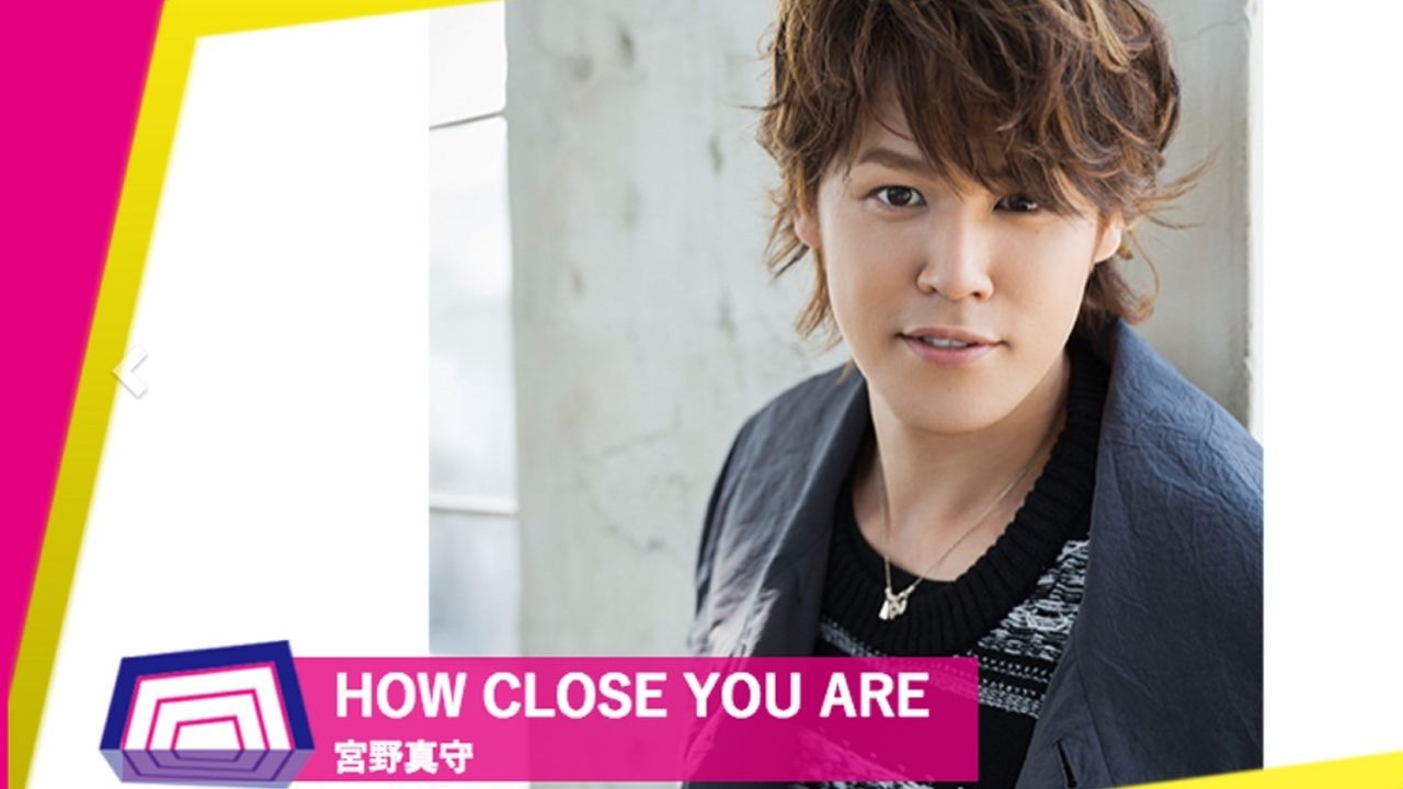 宮野真守さんが「MUSIC JAPAN」に出演！新曲「HOW CLOSE YOU ARE」披露