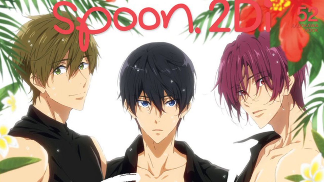 『Free!RW』表情＆ポーズ＆衣装全てが色気MAX！7月31日発売「spoon.2Di vol.52」表紙＆Wカバー公開