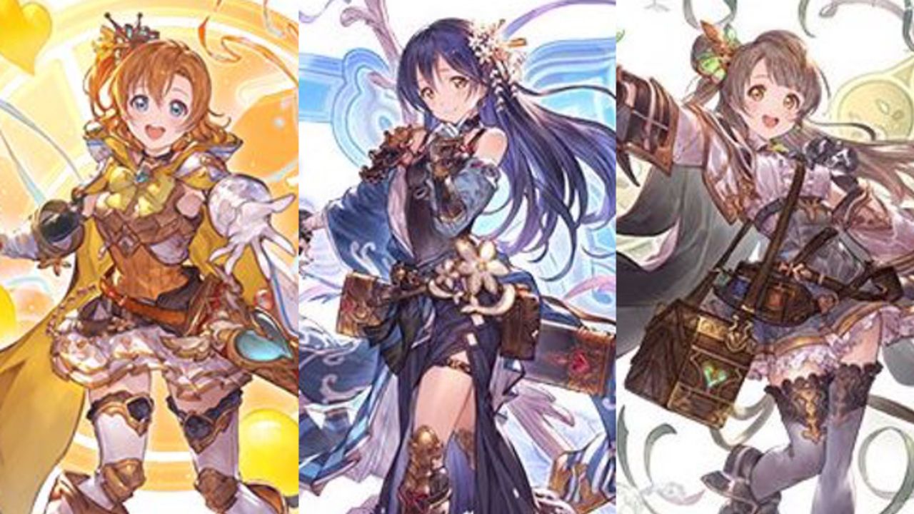 『グラブル』ｘ『ラブライブ！』美麗なコラボイラスト公開！μ’s全員が登場するイベント「ソラノトビラ」8月12日より開催