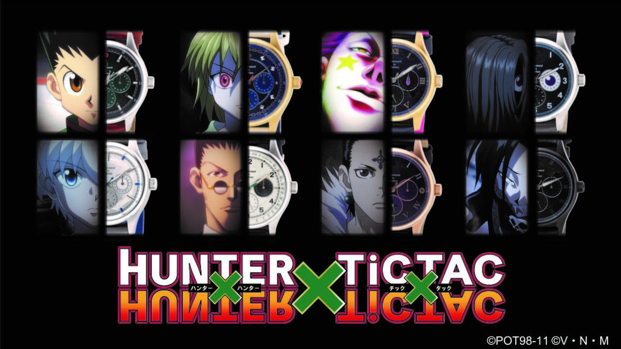 『HUNTER x HUNTER』キャラをイメージしたコラボウォッチが登場！ゴンモデルの秒針はあの衝撃のシーンが…