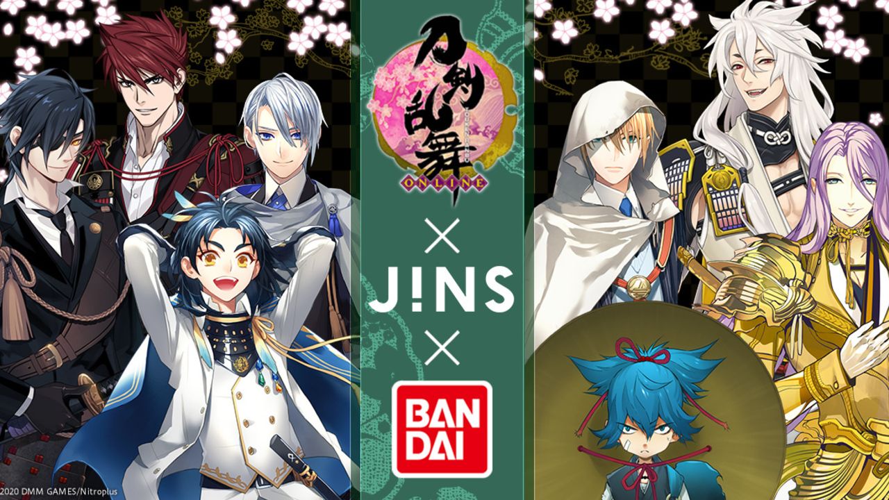 『刀剣乱舞』x「JINS」山姥切国広ら刀剣男士8振りをイメージした眼鏡が登場！巻物風にデザインされたケースに注目