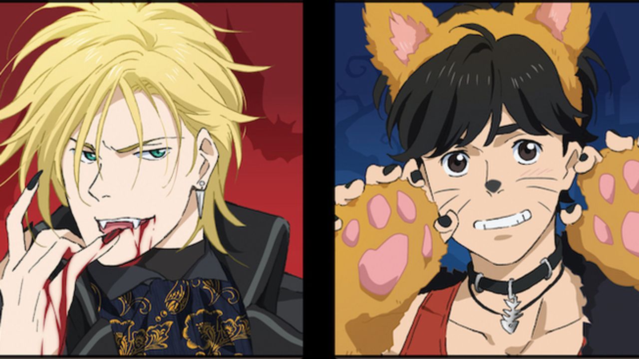 吸血鬼のアッシュに狼男の英二『BANANA FISH』ハロウィン描き下ろし使用のグッズが全国のアニメイトで先行販売！