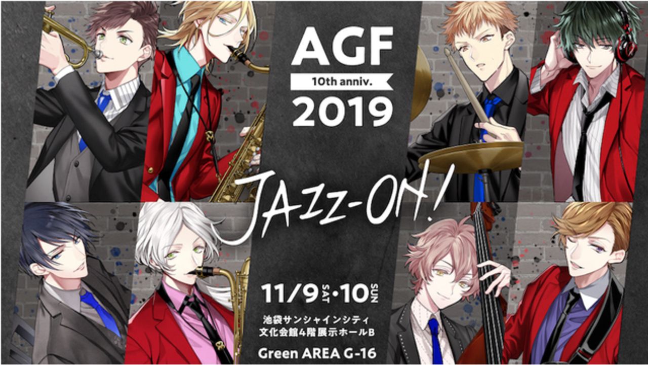 ジャズx青春ストーリー『JAZZ-ON!』AGF2019へ出展決定！キャラ16人の等身大パネルの展示＆小冊子の無料配布も