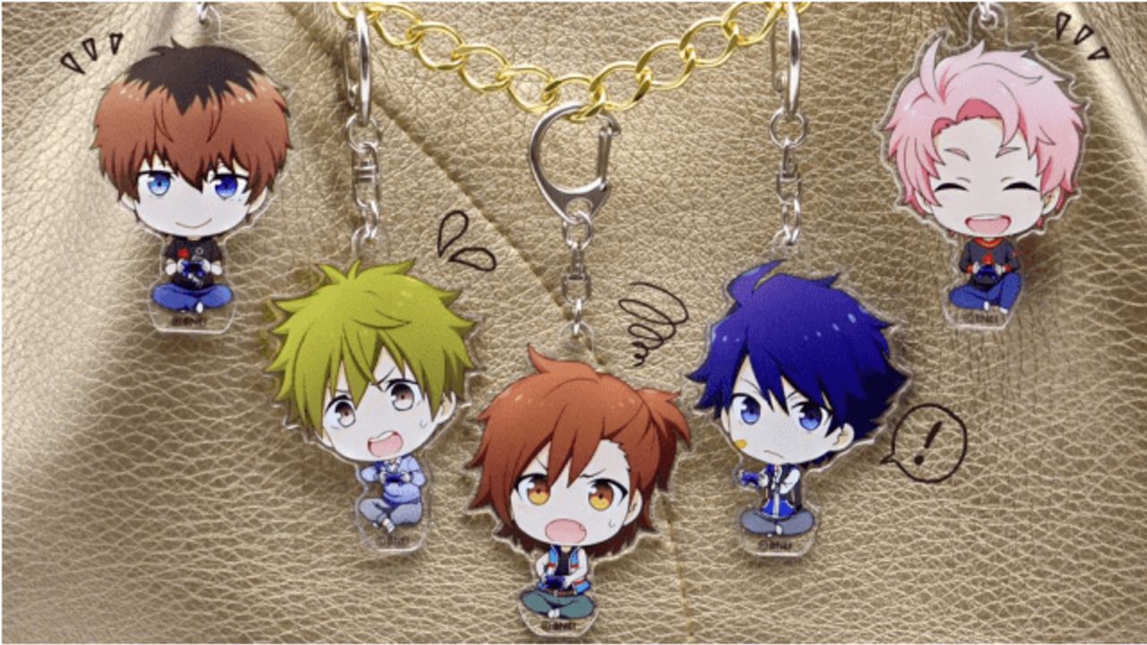 『SideM』描き下ろしを使用したグッズが「AGF2019」に登場！ペタル缶バッジやネクタイチャームなど人気商品がラインナップ