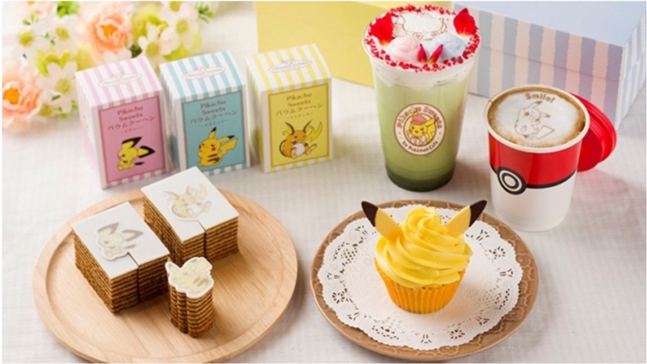 『ポケモンカフェ』テイクアウト専門店オープン！ピカチュウのカップケーキ＆型抜きバアムなど可愛いメニューが勢揃い