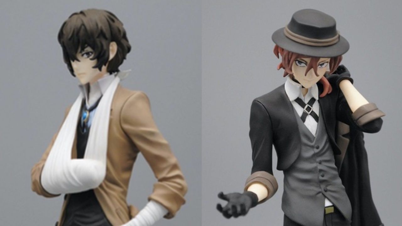 『文スト』裏社会最悪の”双黒”太宰治＆中原中也がフィギュアになって登場！背中合わせに飾ると熱い対組合共同戦線が蘇る