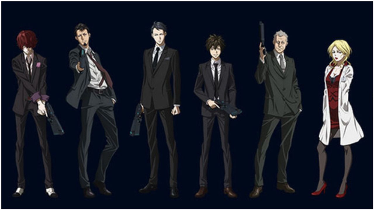 『PSYCHO-PASS』とスーツブランドがコラボ！公安局刑事課・狡噛・宜野座・朱イメージのスーツ・小物が登場