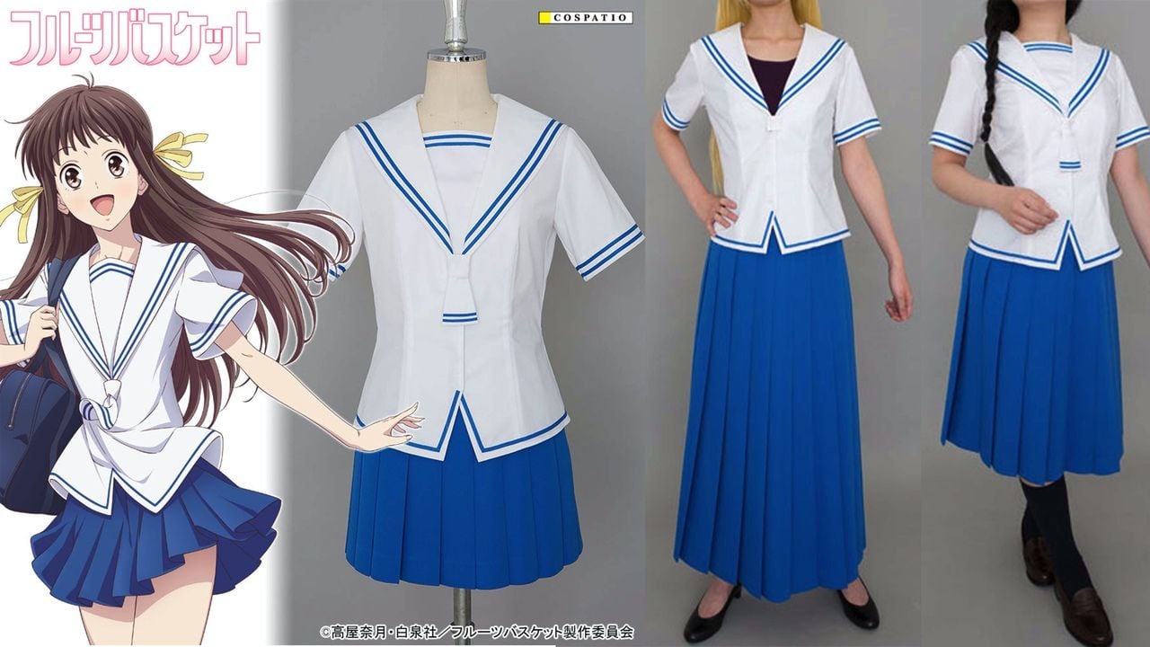 『フルバ』透たちが通う「都立海原高校」夏服制服登場！スカートは長さ違いの3種展開＆由希や夾たちの男子シャツも