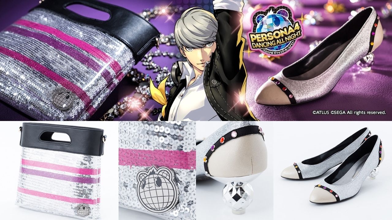 『P4 ダンシング・オールナイト』のコラボパンプス＆バッグ発売！ミラーボールヒール！