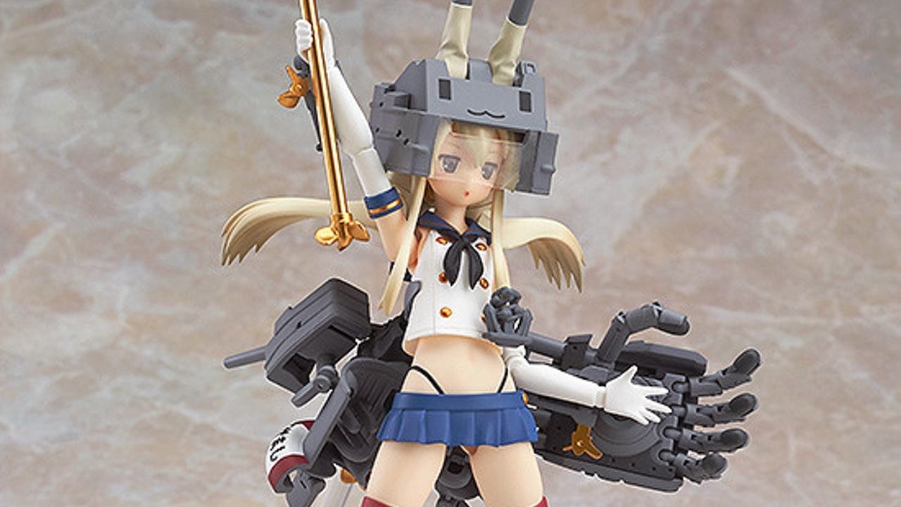 『艦これ』「島風」が合金を使用したアクションフィギュアとなって登場！連装砲ちゃんも一緒。