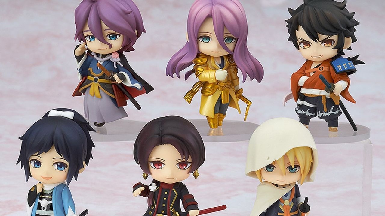 『刀剣乱舞』ねんどろいどぷち本日より案内開始！手のひらサイズの刀剣男士！