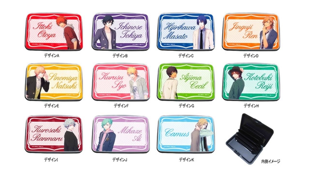 『うたプリ』ST☆RISH 、 QUARTET NIGHT の面々がカードケースに！新グッズ登場！