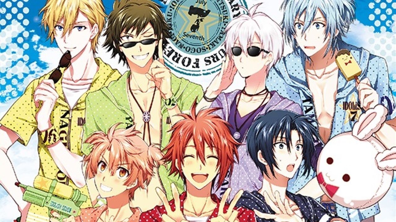 『アイナナ』IDOLiSH7が歌う「NATSU☆しようぜ!」の描き下ろしジャケット公開！夢の共演も？