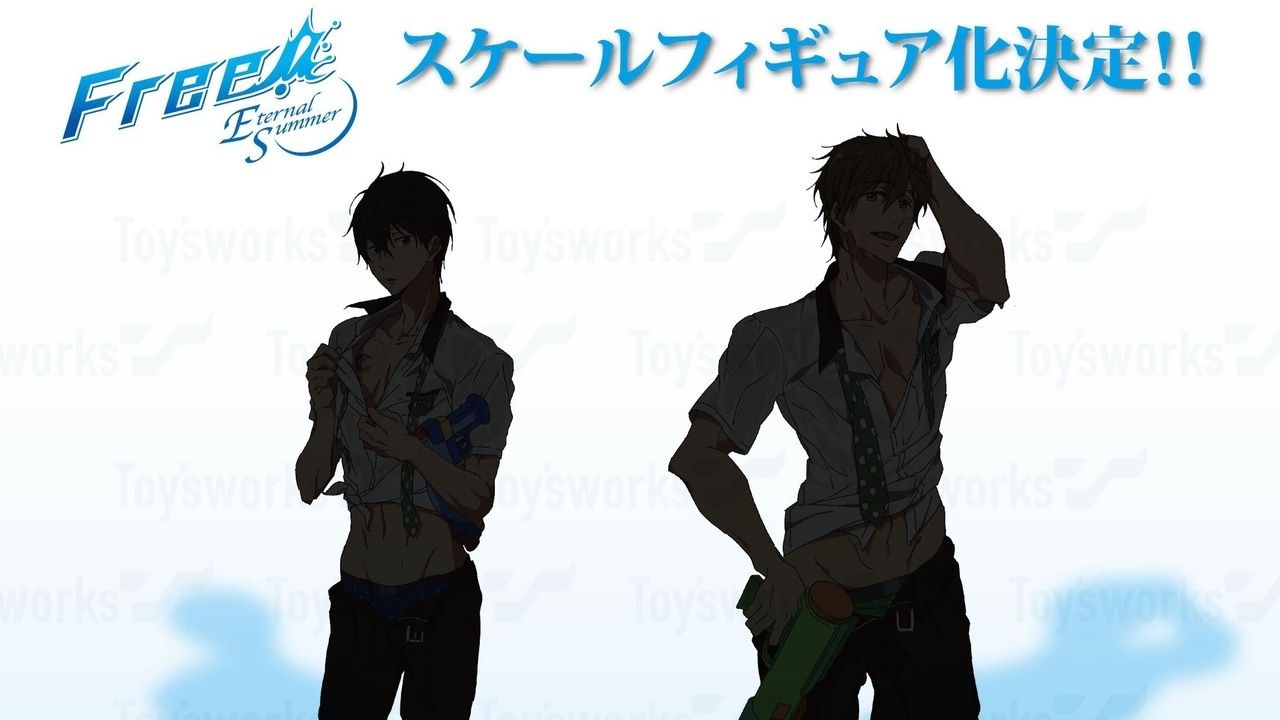 『Free!』の真琴と遙のスケールフィギュア化決定！ワンフェス夏2016では真琴の原型展示も