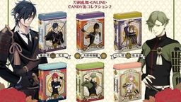 『刀剣乱舞』レトロなデザインのCANDY缶第2弾!新たに6人の刀剣男士がラインナップに