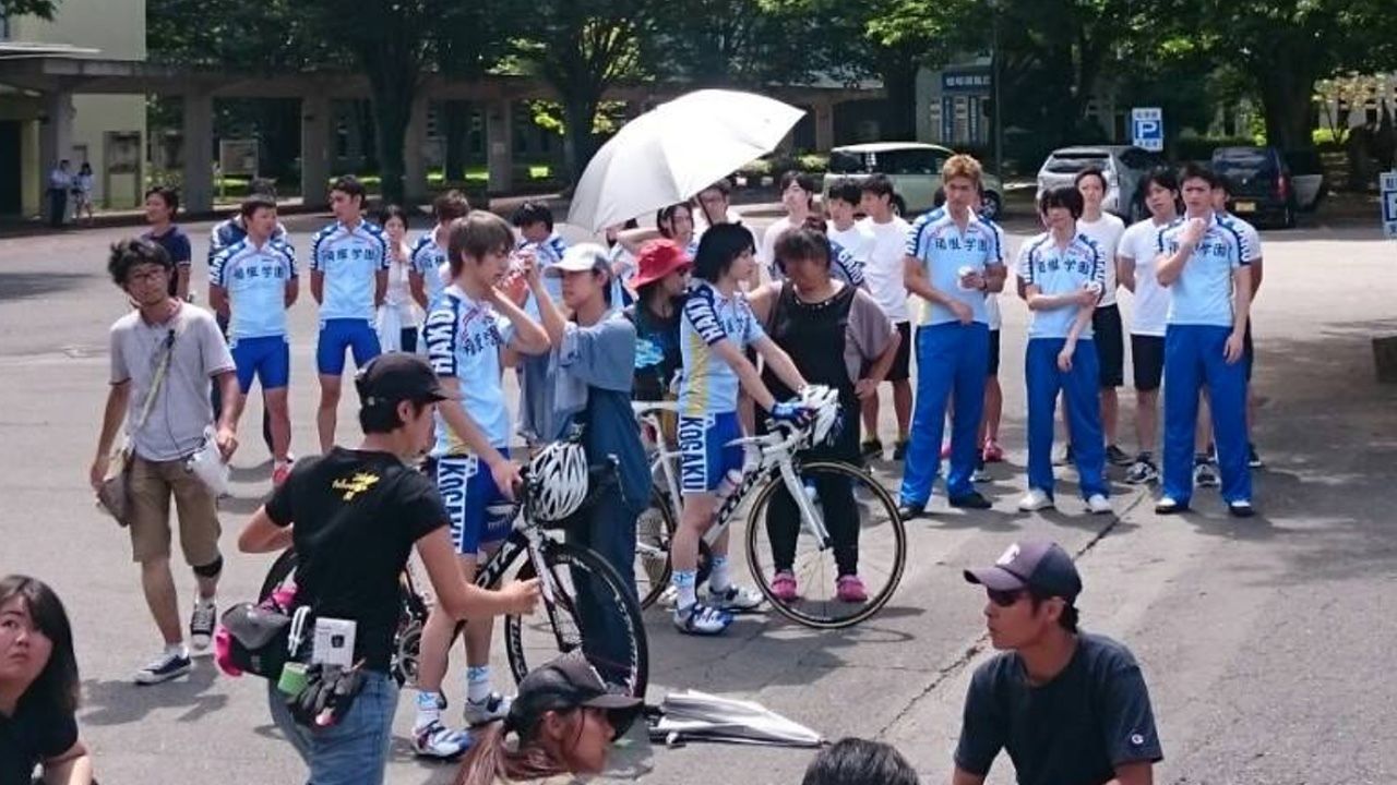 ドラマ『弱虫ペダル』に箱根学園の面々がクランクイン！オフショットや山神のあの男も始動！