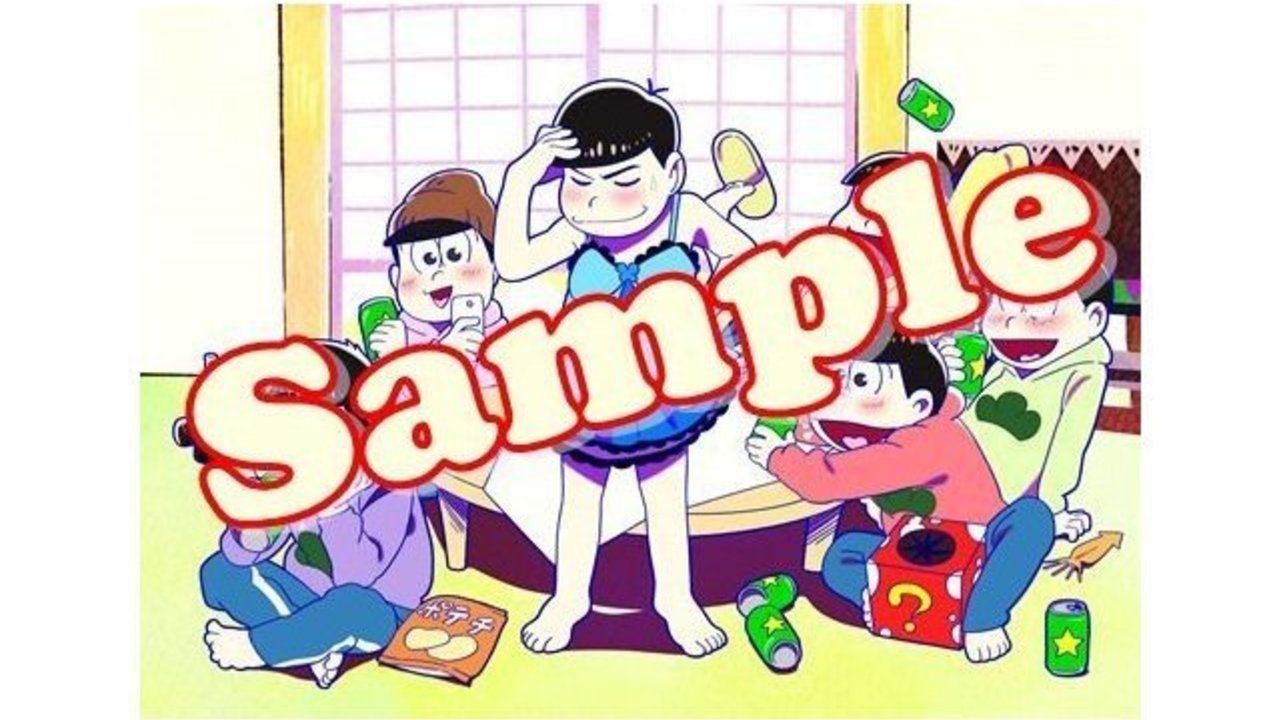 描き下ろしイラストついに完成！『おそ松さん』ランジェリーを纏う！