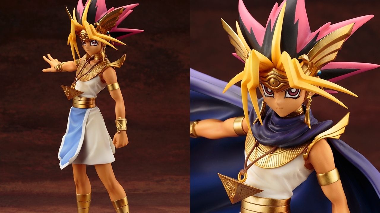 ファラオ降臨！『遊戯王』よりアテムのスケールフィギュアが登場！特典にはカルトゥーシュも