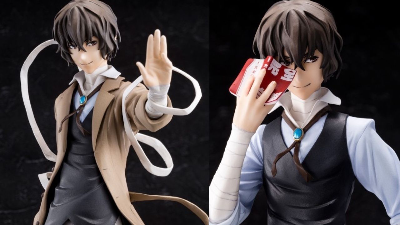 手には「完全自殺」『文スト』より太宰治のスケールフィギュアが完成！どっちが好み？