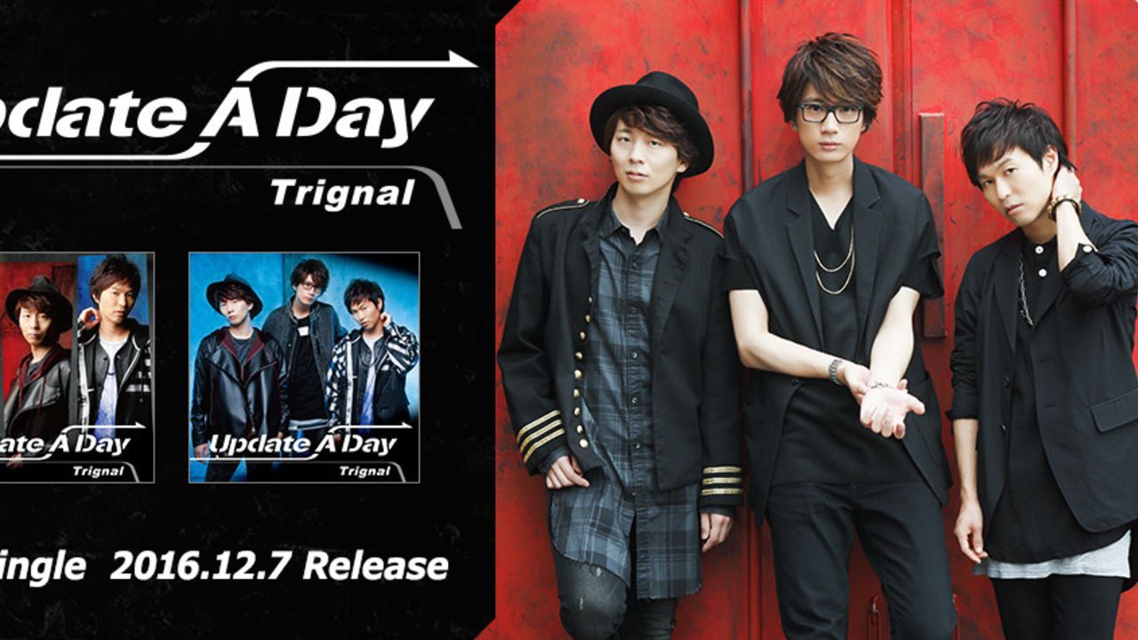 「Trignal​」2ndシングル「Update A Day​」のジャケット、PVなど公開！いつもより大人な「Trignal​」に