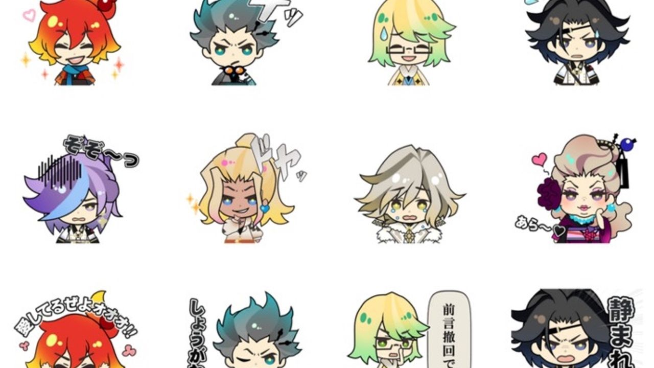 『幕末Rock』のLINEスタンプ第二弾が早くも登場ぜよ！可愛いSDキャラが勢ぞろい！