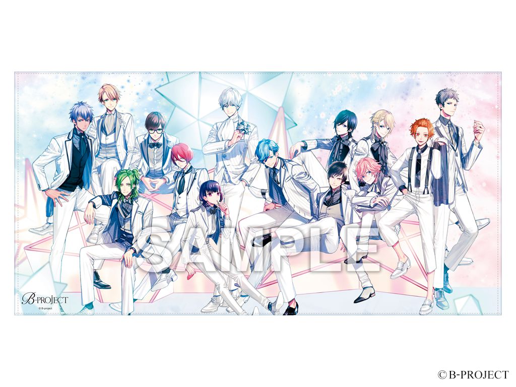 『B-PROJECT』1stSTAGEの描き下ろしメインビジュアルとグッズ情報公開！ - 女性向けアニメ情報サイトにじめん